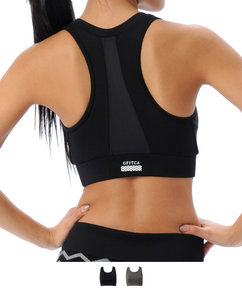 【シワ有り】【0298】Ripe shell アクティブトップ フィットネスウェア GF-L983T G-FIT ジーフィット Lサイズ ブラック アウトレット