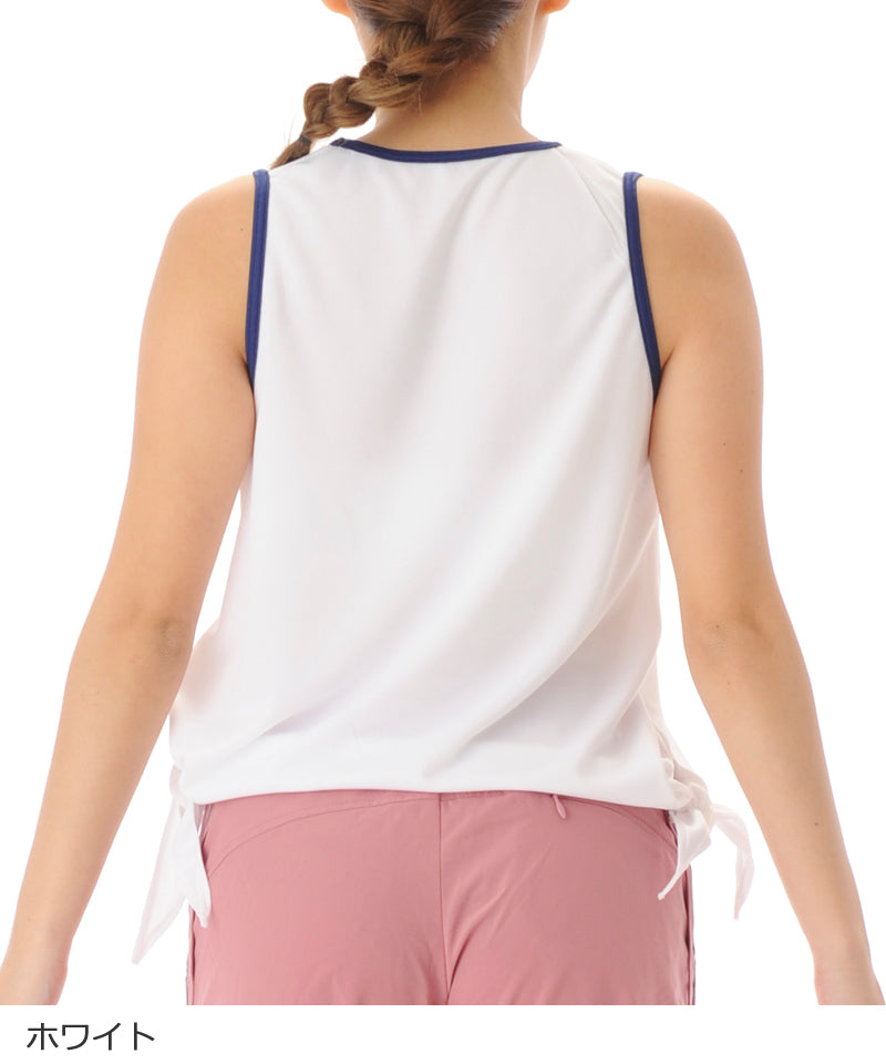 【シワ有り】 【0100】タンクトップ フィットネスウェア OR-C002TT G-FIT ジーフィット Lサイズ ホワイト アウトレット