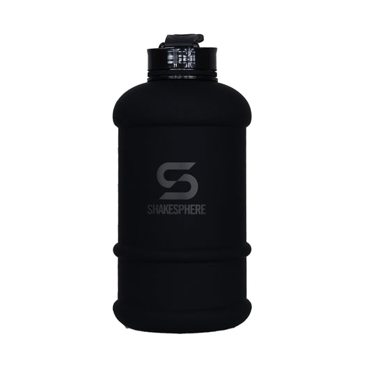 1.3 Litre Matte Black Hydration Jug with Black ShakeSphere Logo - ShakeSphere