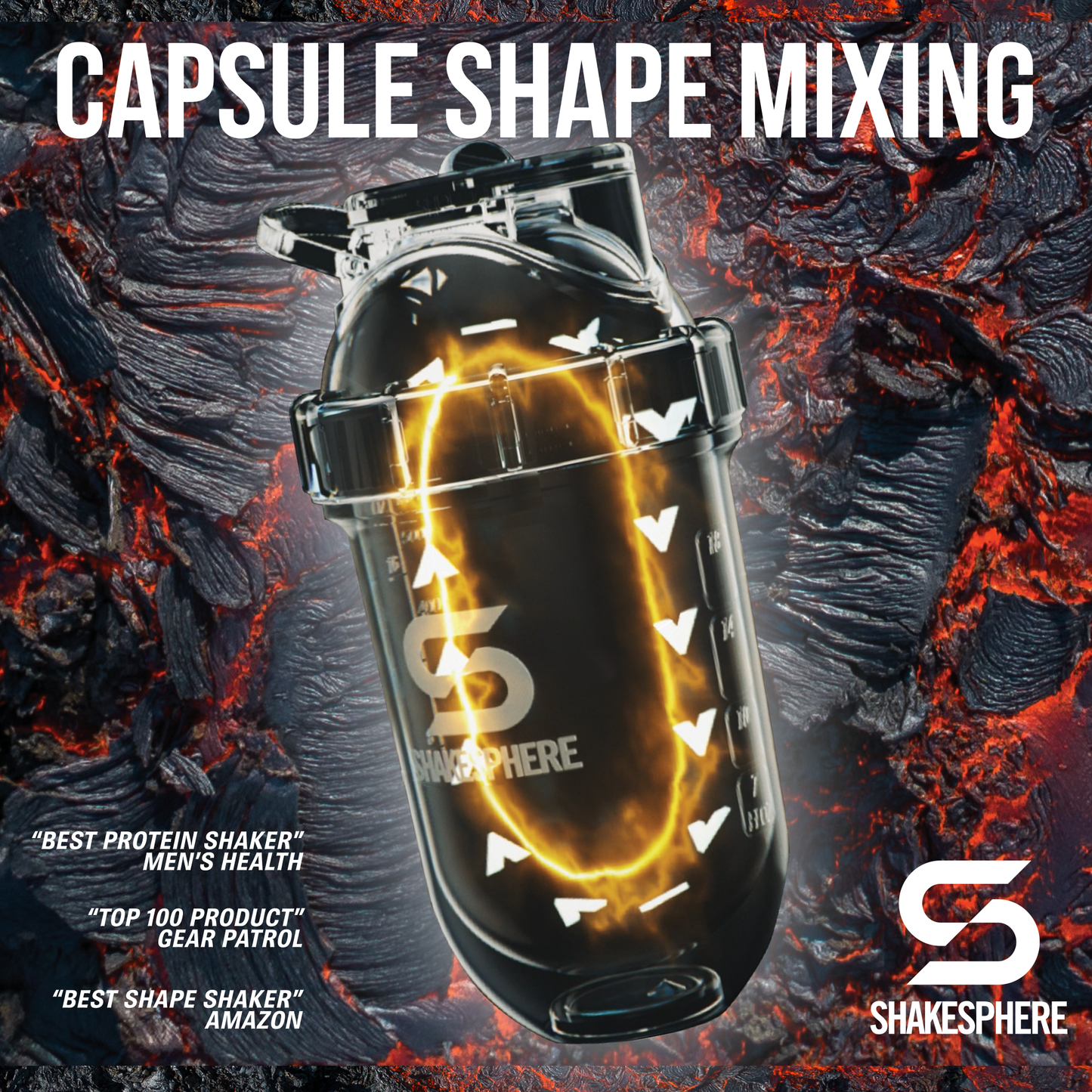 ShakeSpher プロテインシェイカーボトル 700ml タンブラー ダブルウォール スチール