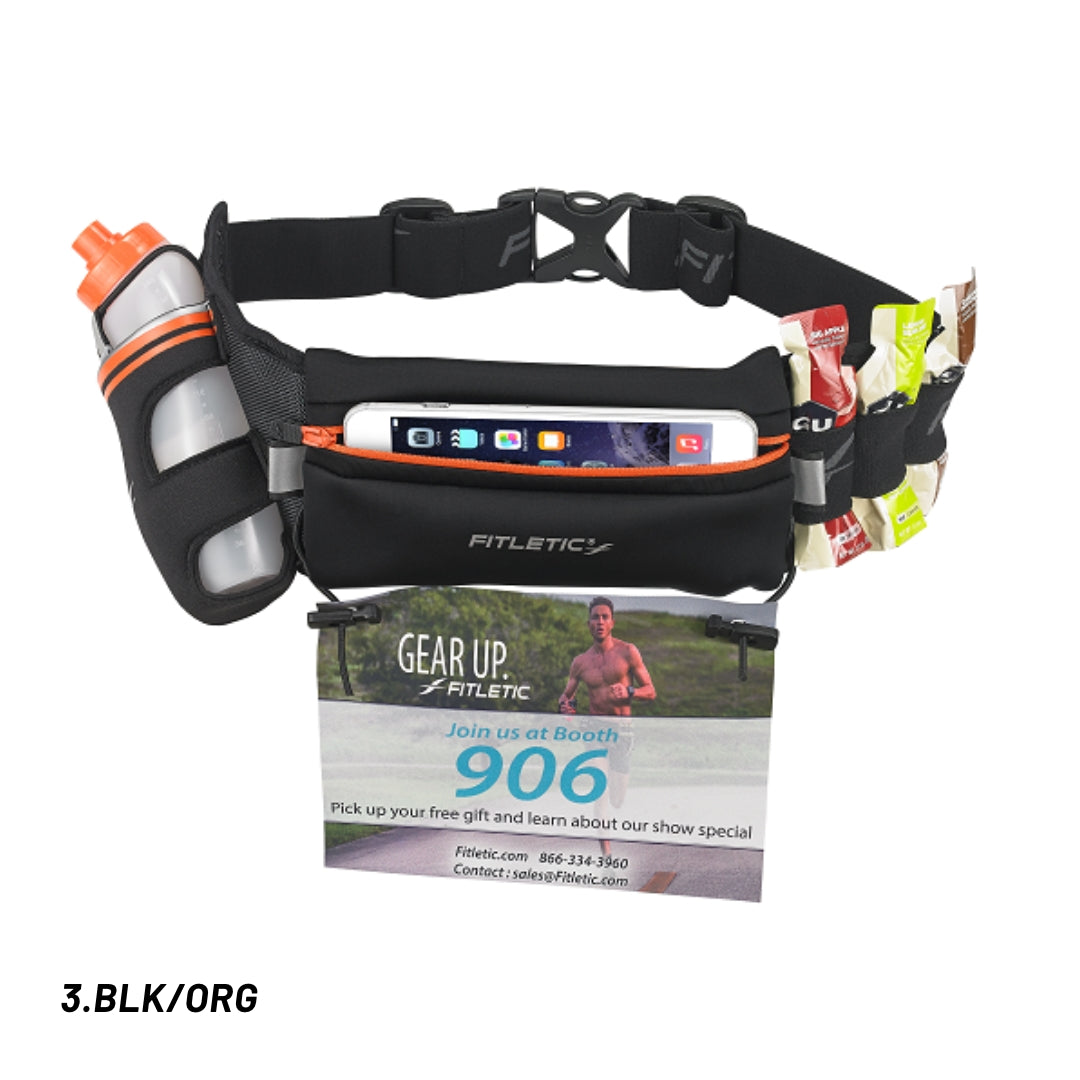 FITLETIC Fully Loaded フリーローデッド ジェルベルトとハイドレーションベルト搭載
