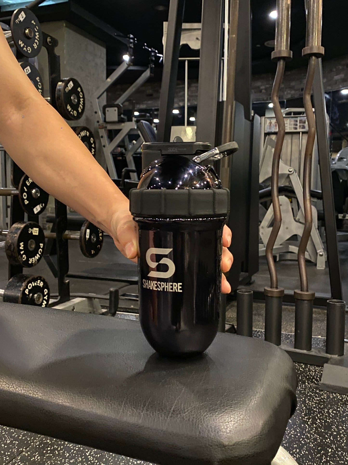 ShakeSpher プロテインシェイカーボトル 700ml タンブラー ダブルウォール スチール