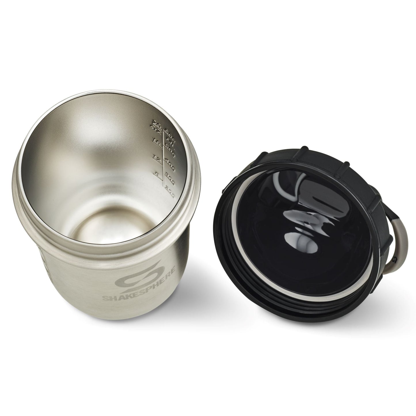 ShakeSpher プロテインシェイカーボトル 700ml タンブラー ダブルウォール スチール