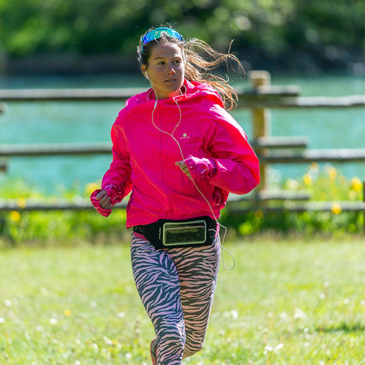 FITLETIC Swipe クリアウィンドウ付き ランニングポーチ