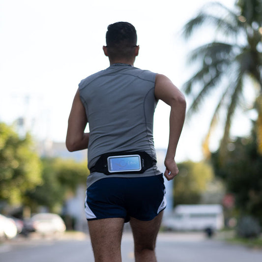 FITLETIC Swipe クリアウィンドウ付き ランニングポーチ