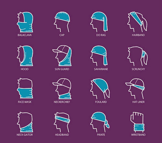 FITLETIC Multiscarf マルチスカーフ グレー