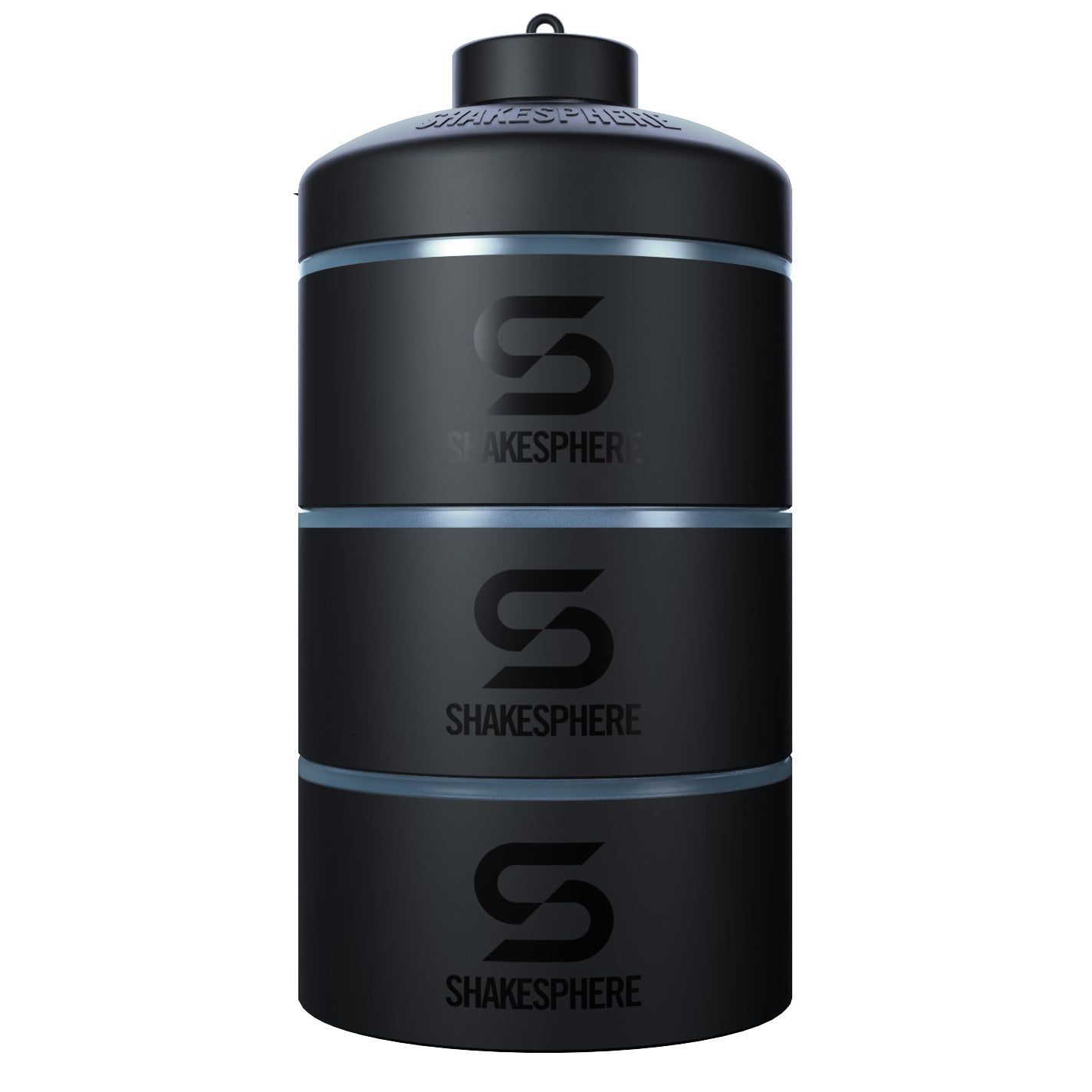 ShakeSphere プロテインパウダー スタッカブルストレージ コンテイナー85g 3オンス シアンブルー