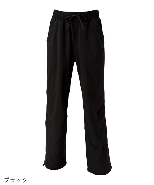 【シワ有り】【0247】エアパン スタンダードロング フィットネスウェア GF-N302PP(G-FIT) ジーフィット Lサイズ ブラック アウトレット