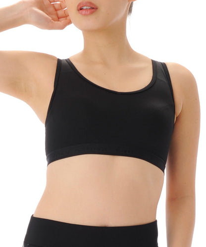 【シミ有り】【0286】Rainbow inner H サポート ブラトップ フィットネスウェア GF-I049T(G-FIT) ジーフィット M/ABサイズ ブラック アウトレット