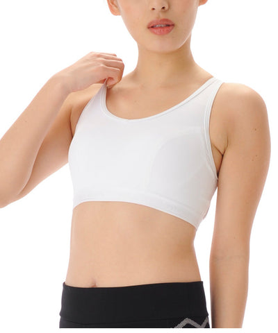 【シミ有り】【0242】Rainbow inner H サポート ブラトップ フィットネスウェア GF-I049T(G-FIT) ジーフィット L/CDサイズ ホワイト アウトレット