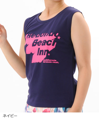 【シワ有り】 【0014】タンクトップ フィットネスウェア OM-C962TT G-FIT ジーフィット Mサイズ ネイビー アウトレット