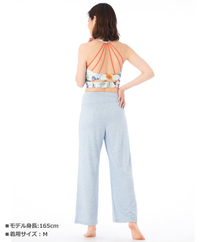 【シワ有り】【0306】ミディアムトップ  ヨガウェア RS-L477T RealStone  リアルストーン Mサイズ ホワイト アウトレット