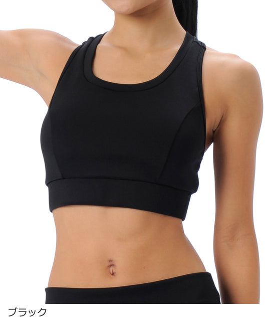 【シミ有り】【0285】Ripe shell アクティブトップ フィットネスウェア GF-L983T G-FIT ジーフィット Mサイズ ブラック アウトレット