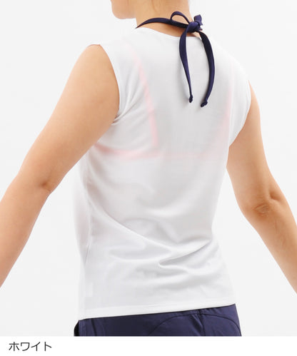 【シミ有り】 【0071】プリント タンクトップ フィットネスウェア OM-C954TT G-FIT ジーフィット Mサイズ ホワイト アウトレット