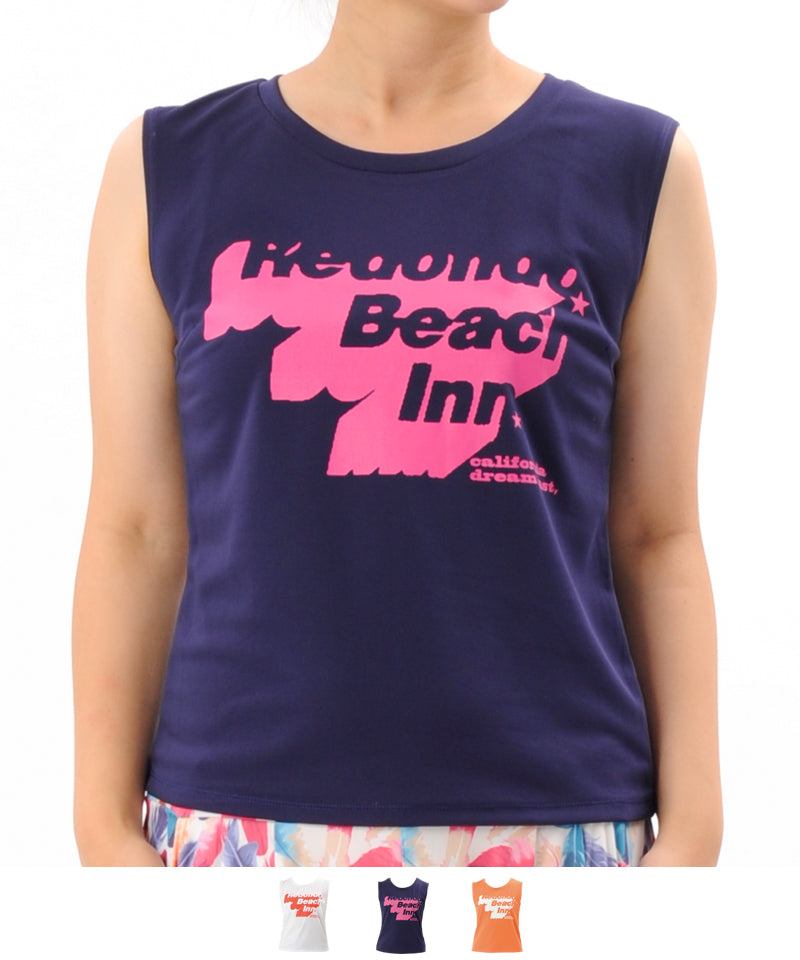 【シワ有り】 【0014】タンクトップ フィットネスウェア OM-C962TT G-FIT ジーフィット Mサイズ ネイビー アウトレット