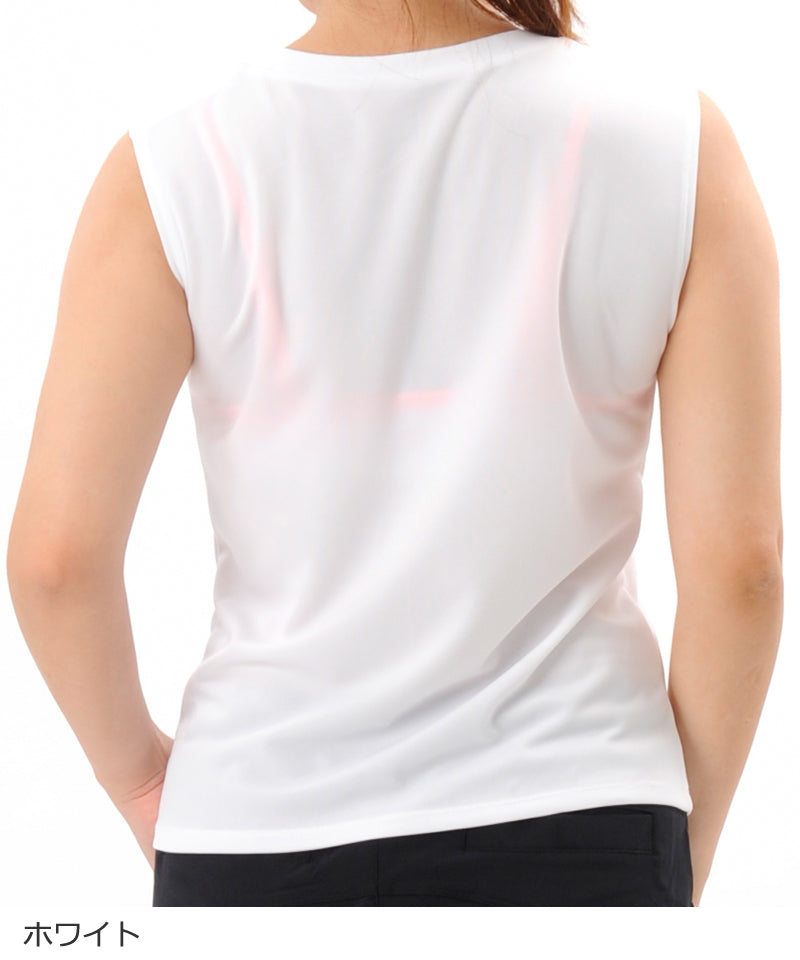 【シワ有り】 【0066】タンクトップ フィットネスウェア OM-C962TT G-FIT ジーフィット Lサイズ ホワイト アウトレット