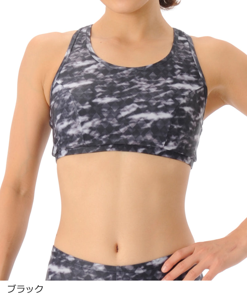 【シワ有り】【0236】Yバックトップ フィットネスウェア GA-I065T G-FIT ジーフィット Mサイズ ブラック アウトレット