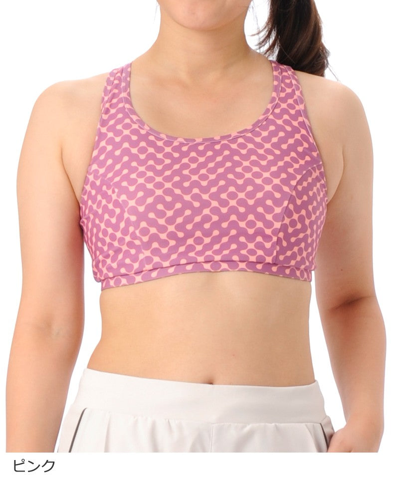 【シワ有り】【0283】Yバックトップ フィットネスウェア GA-I055T G-FIT ジーフィット Mサイズ ピンク アウトレット