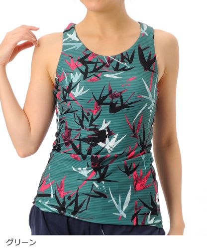 【シワ有り】【0215】タンクトップ  ヨガウェア RS-L378T RealStone  リアルストーン Sサイズ グリーン アウトレット
