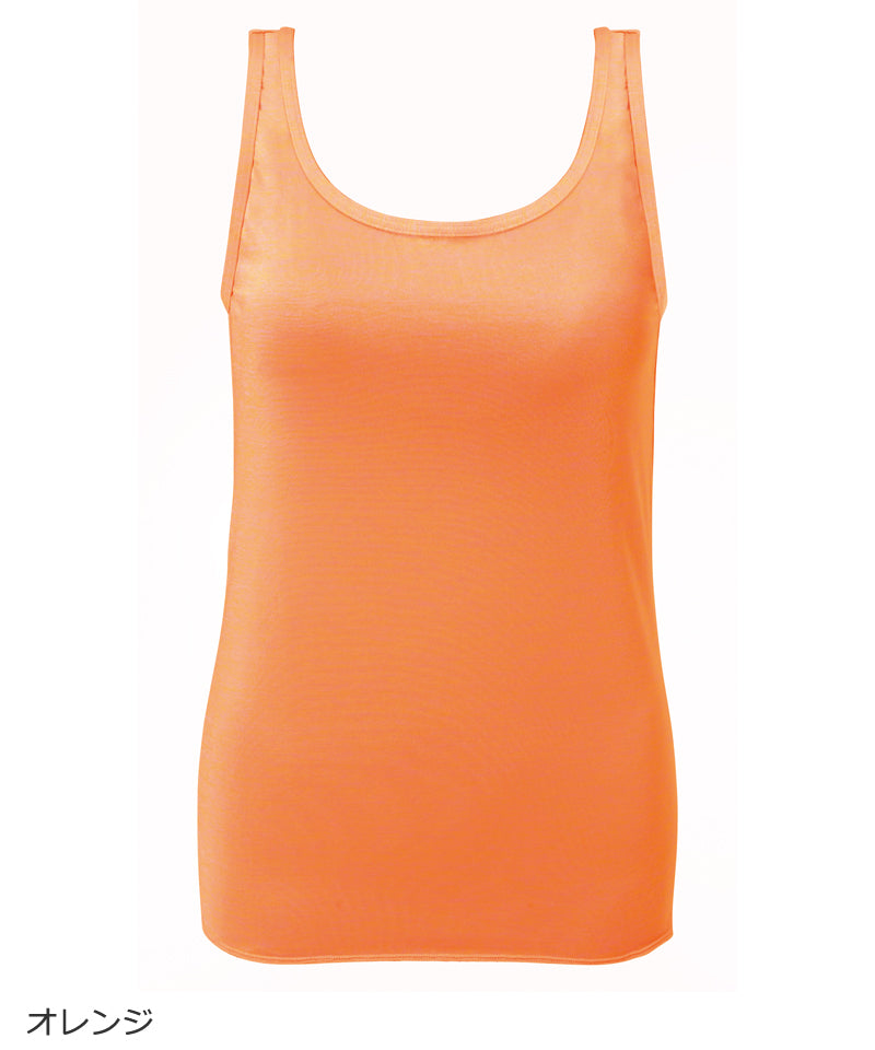 【キズ有り】【0223】glosry タンクトップ フィットネスウェア GF-I054T G-FIT ジーフィット Mサイズ オレンジ アウトレット