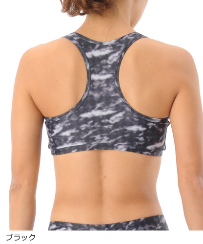 【シワ有り】【0236】Yバックトップ フィットネスウェア GA-I065T G-FIT ジーフィット Mサイズ ブラック アウトレット