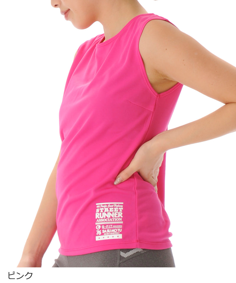【シワ有り】【0163】タンクトップ フィットネスウェア OR-C001TT G-FIT ジーフィット Mサイズ ピンク アウトレット