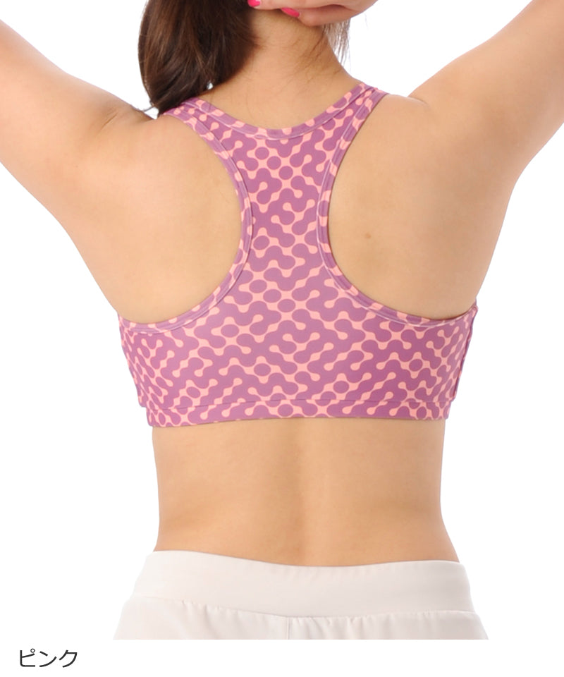 【シワ有り】【0283】Yバックトップ フィットネスウェア GA-I055T G-FIT ジーフィット Mサイズ ピンク アウトレット