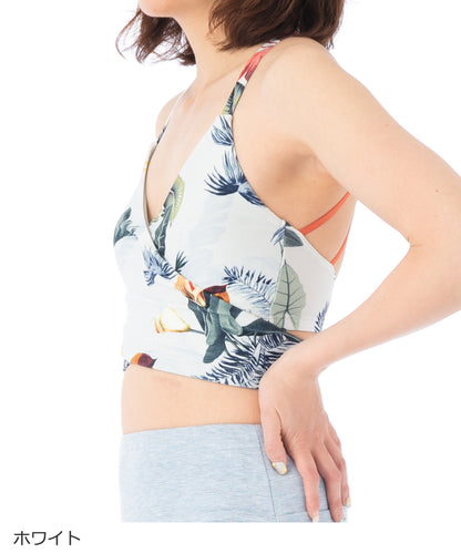 【シワ有り】 【0101】ミディアムトップ  ヨガウェア RS-L477T RealStone  リアルストーン Sサイズ ホワイト アウトレット