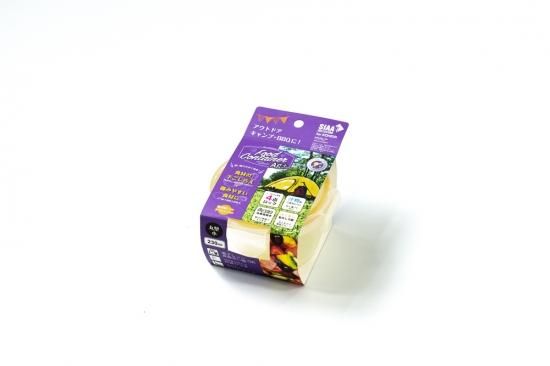 抗菌密閉容器ナノシルバーネオ[フードコンテナ]　丸小
