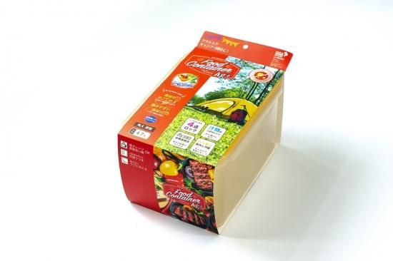 抗菌密閉容器ナノシルバーネオ[フードコンテナ]角特大深型　　（すのこ付）
