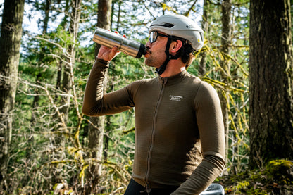 重力による優れた飲み心地 Bivo Trio 620ml 真空二重構造 ボトル（10色展開）