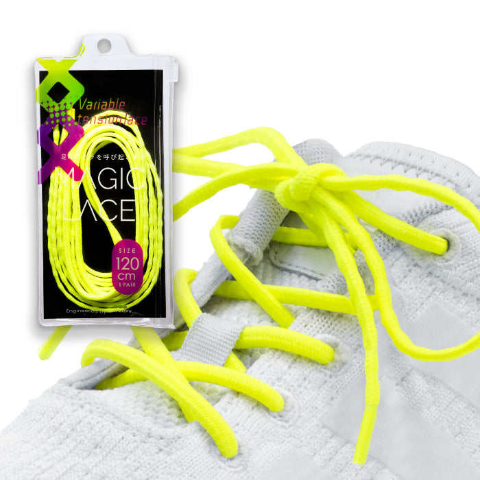 MAGICLACE (マジックレース) 幅3mmの「ナロー」 タイプ シューズを線で支えて足をがっちり固定