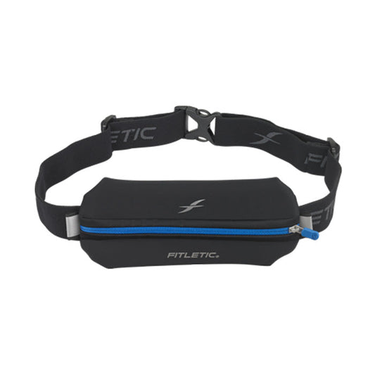 FITLETIC Neo I  ネオ1  ブラック／ブルー    ランニング用 定番シングルポーチ