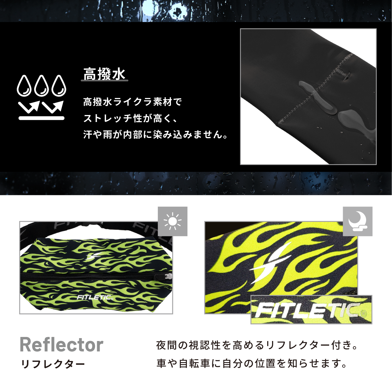 FITLETIC Mini Sport Belt 日本限定モデル SMILE