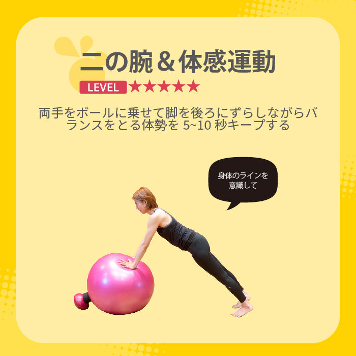 バランスボール ビーバルーン Bee Balloon 65cm