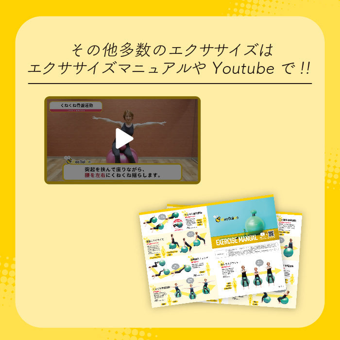 バランスボール ビーバルーン Bee Balloon 65cm