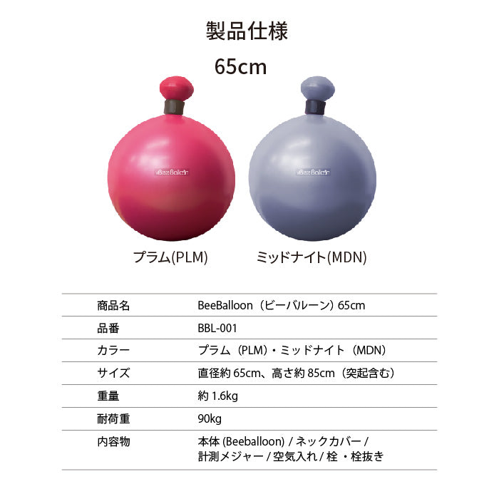 バランスボール ビーバルーン Bee Balloon 65cm – ツインズオンライン