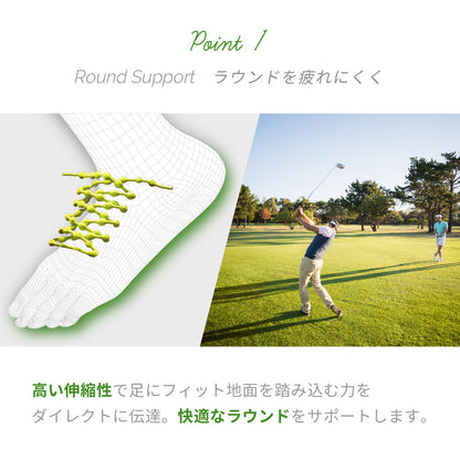 ゴルフ向けの結ばない靴紐 CATERPY GOLF キャタピー ゴルフ