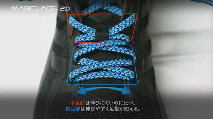 伸縮率の異なる靴ひもが生むパフォーマンスアップ  MAGICLACE 2.0 マジックレース 2.0