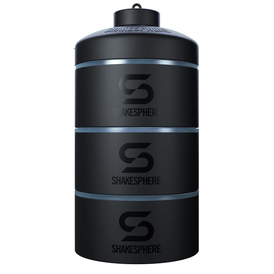 ShakeSphere プロテインパウダー スタッカブルストレージ コンテイナー85g 3オンス  シアンブルー